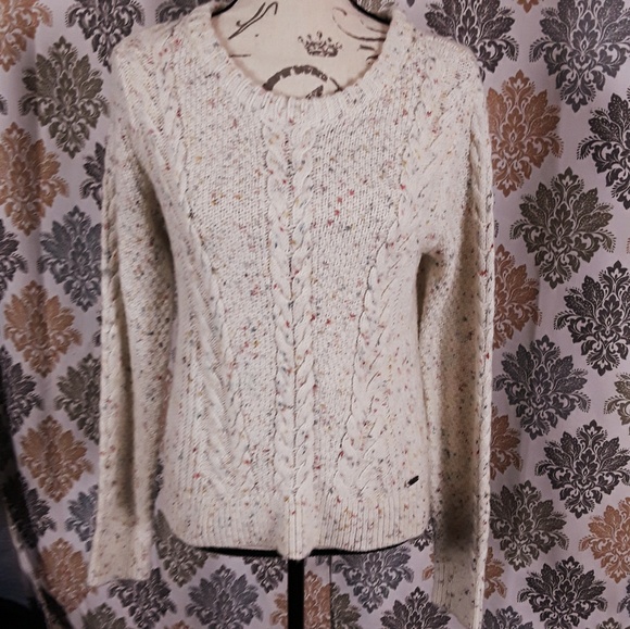 HOLLISTER CABLE KNIT CHUNKY SWEATER - Picture 4 of 8
